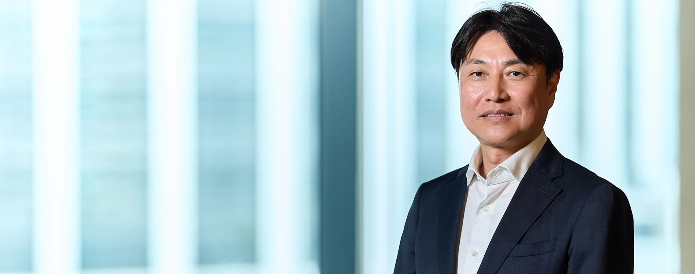 代表取締役社長　宮井 博邦のポートレート写真