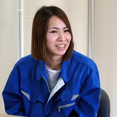 製造(オペレーター)遠藤 美沙音さん
