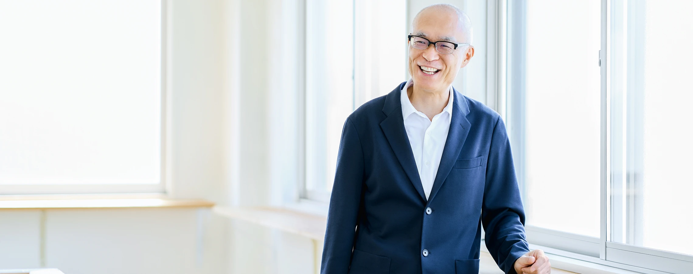 代表取締役社長　小栗 広之のポートレート写真